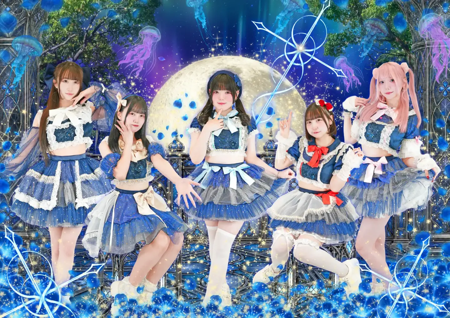夜とメルク メンバー集合写真